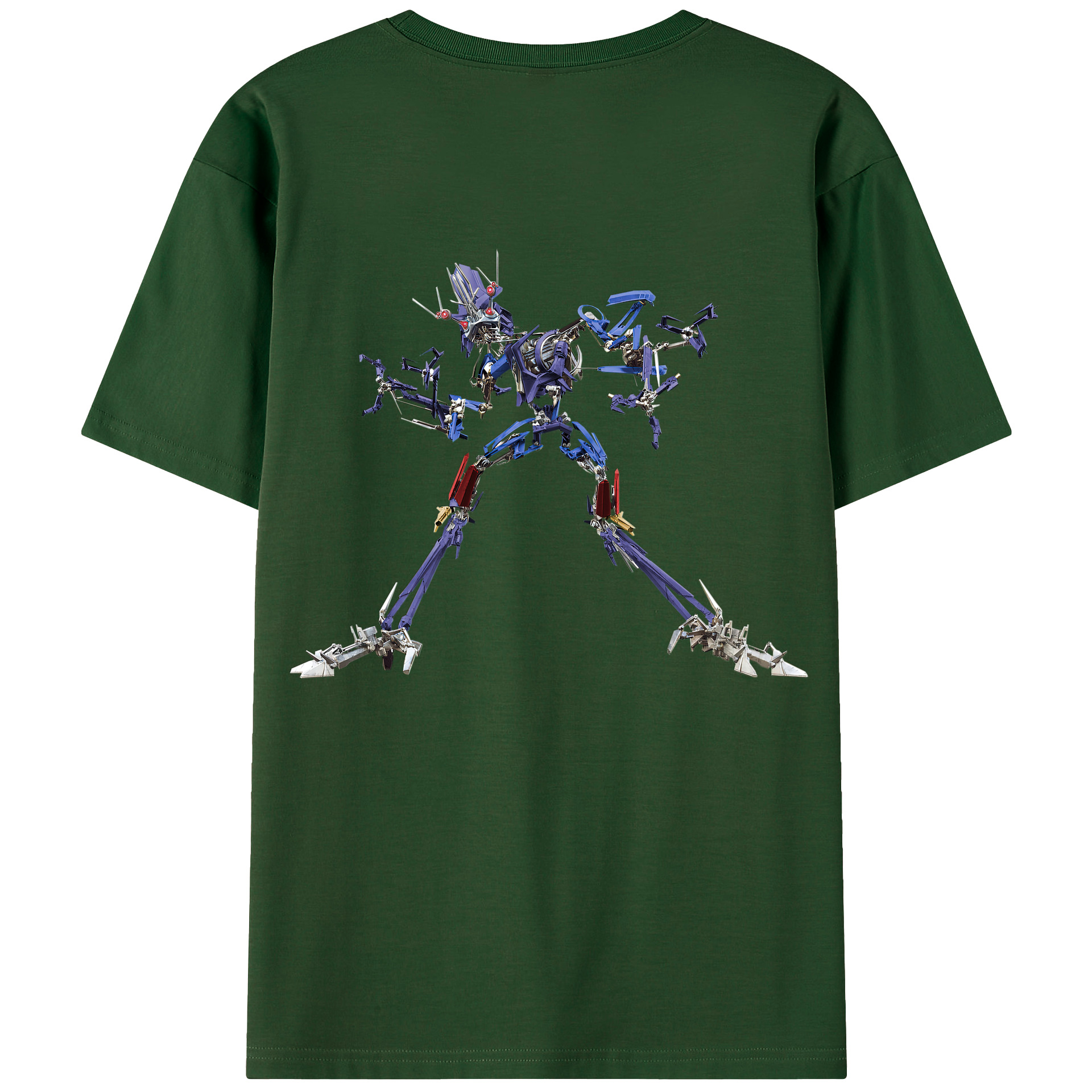 （画像用）  綿100％半袖Tシャツ（背面プリント）